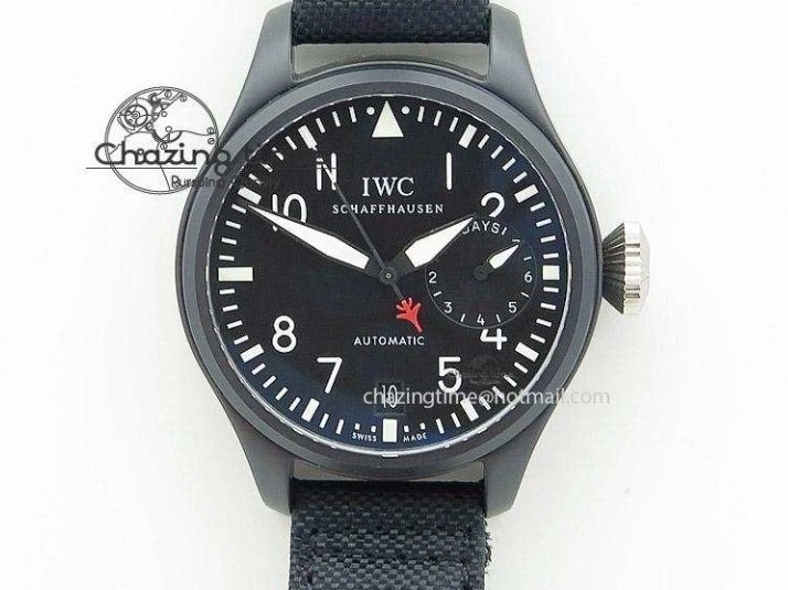 MIROTIME 0407 Mark XVIII ‘TOPGUN SFTI’ Ceramic M+F Best Edition Black Dial on Black Nylon Strap A MultiPurpose 7047